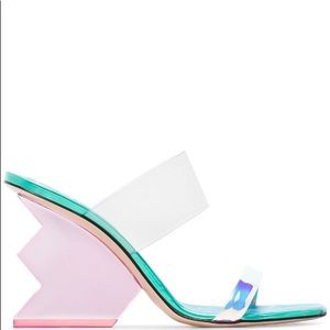 Nicholas Kirkwood Aurora 90mm mules - worn once.